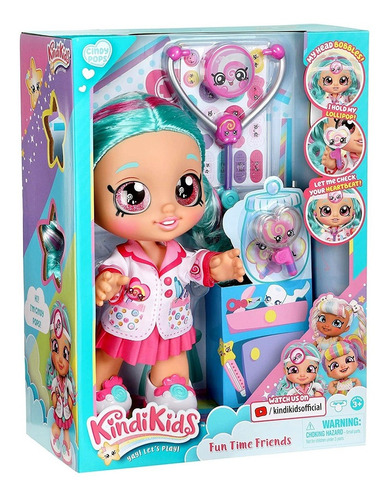 Kindi Kids Muñeca Cindy Pops Shoppie Shopkins Original