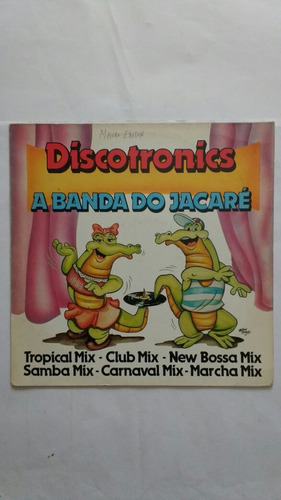 Lp Remix A Banda Do Jacaré Discotronics Dj Frete Grátis