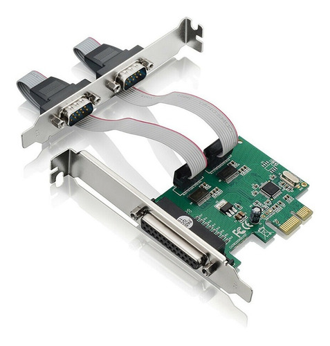 Tarjeta Pci Express Paralelo Db25 Y Serial Db9 Xm-pex1p2s