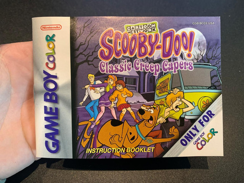 Scooby-doo! Classic Creep Capers Game Boy Color (Usado)
