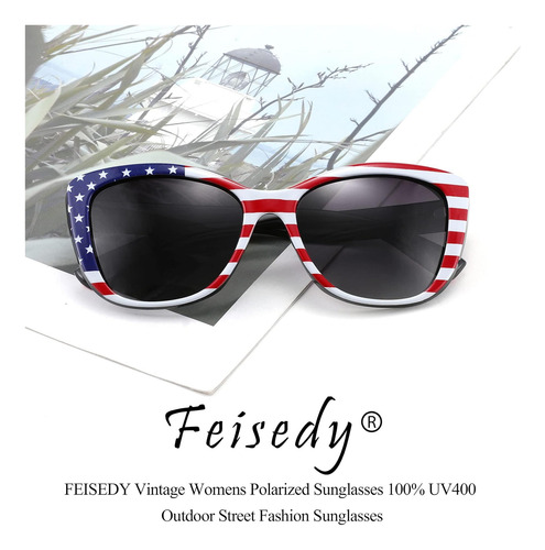 Gafas De Sol Vintage Polarizadas De Feesedy Jackie O Gafas