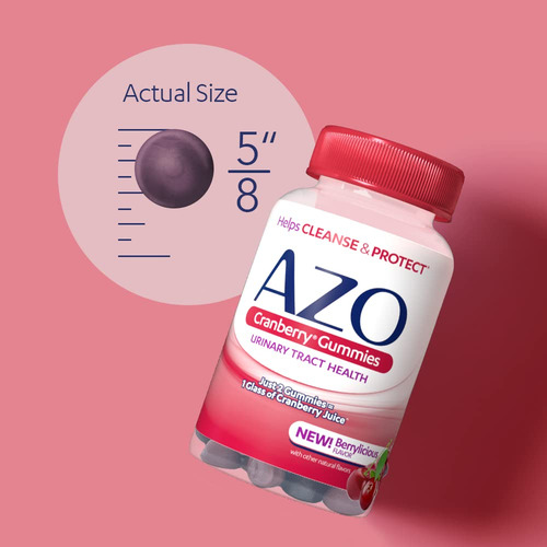 Azo Cranberry Gummies, 72 Count 787651760100