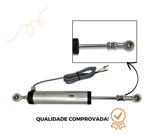 Régua Potenciométrica Corpo Cilindrico 360mm Pc-67 Lwg