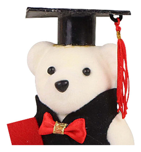 10 Uds. Oso Peluche Graduación, Decoración