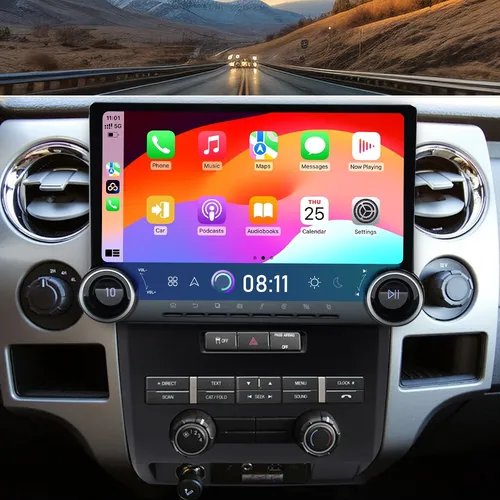 Dh1 Estéreo Carplay Ford Raptor F150 2008-2014 Gps Fm