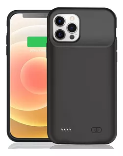 Funda Para iPhone 12/12 Pro, Con Bateria De 7000mah/negra