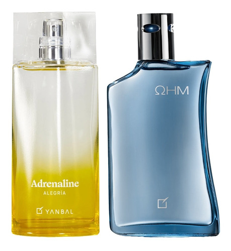 Adrenaline Alegria + Ohm Yanbal - mL a $986