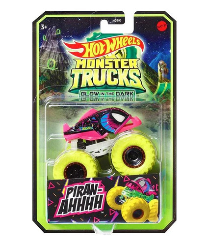 Hot Wheels Monster Trucks 1:64 Glow In The Dark Origina
