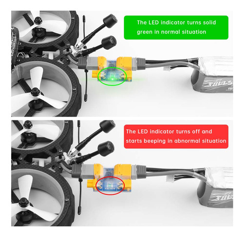 Smoke Stopper Iflight Xt30/xt60 Con Alarma Para 2-6s Rc Quad