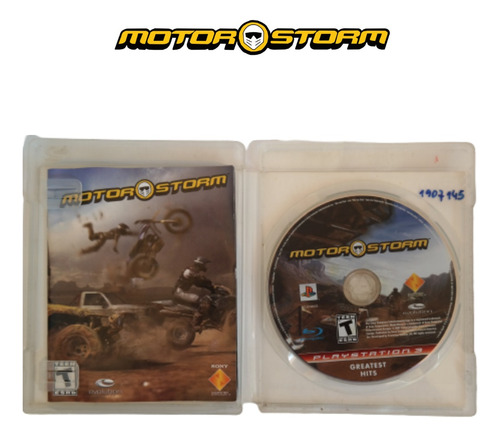 Jogo Motor Storm Ps3 + Brinde (Usado)