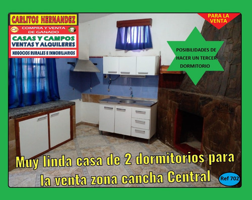 Ref 702) V - Muy Linda Casa Para La Venta En Zona Cancha Central A Muy Buen Precio En San José