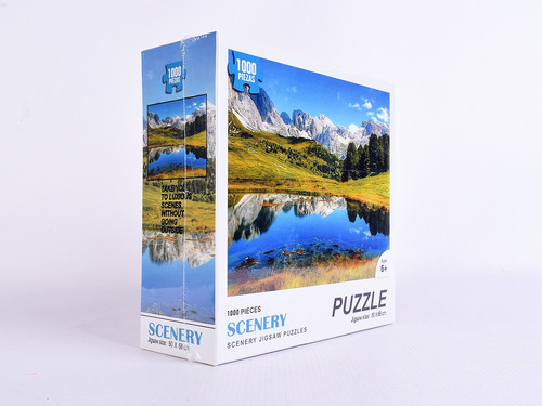 Imagen 3 de 7 de Puzzle Rompecabeza 1000 Piezas Montaña A020