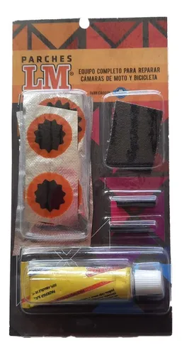 Kit De Parches Y Soluci n Para Moto Y Bici