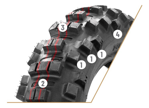 Pneu Tras Borilli 7 Days Ex Ss Super Soft 140/80-18 Trilha