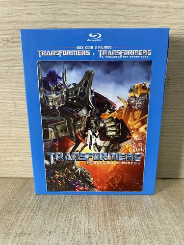 Coleção Transformers - Box Com 2 Discos (blu-ray) | Parcelamento