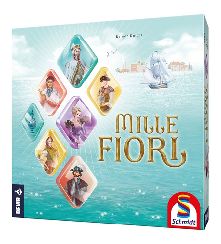 Mille Fiori Juegos De Mesa Devir