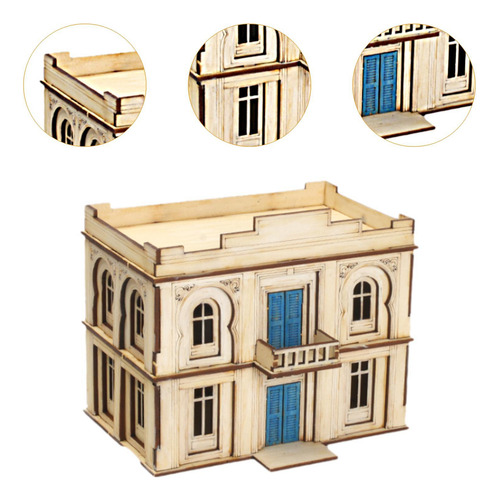 Maquetas De Arquitectura A Escala 1:72, Maquetas De 2 Pisos