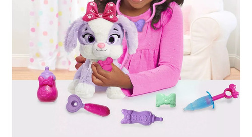Minnie Mouse, Set Peluche Viaje Al Veterinario Lila