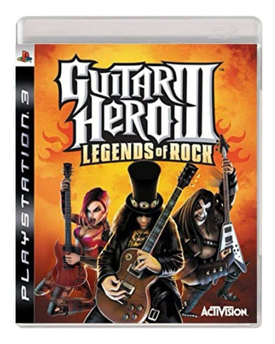Guitar Hero Iii: Legends Of Rock Ps3 Físico Standard (Usado)