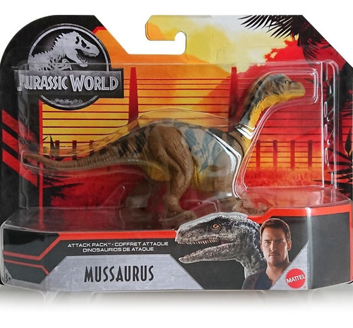 Jurassic World Dinosaurio Velociraptor Ataque Mattel Fpf13