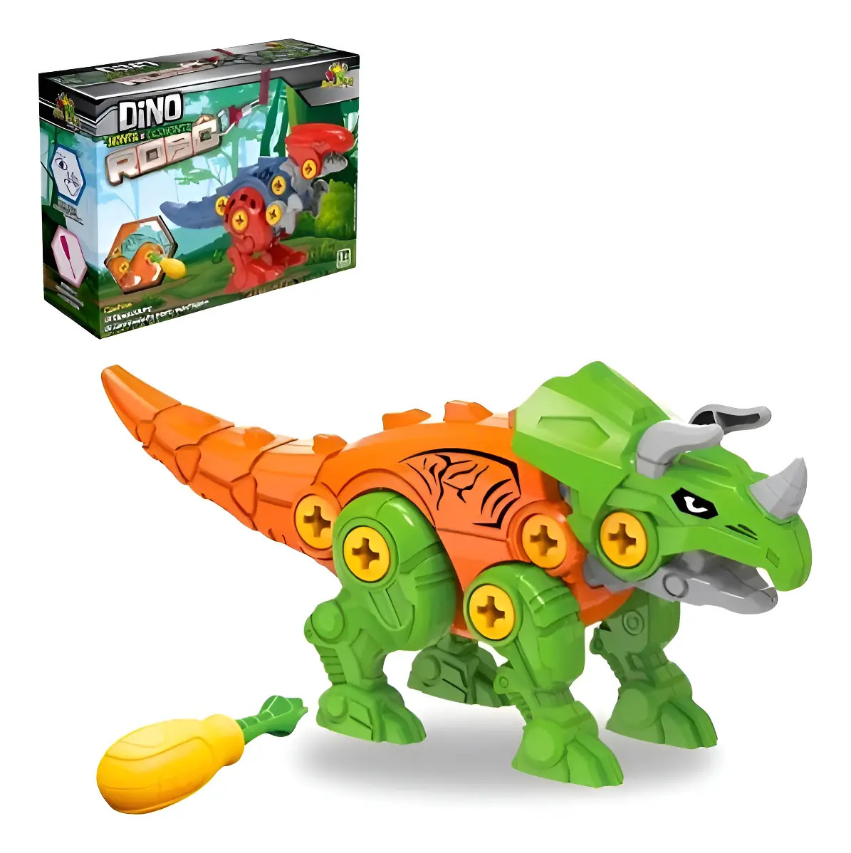 Dinossauro Brinquedo Velociraptor Ferramenta Didático Robo Sortido