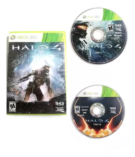 Microsoft Xbox 360 Consola Completa Limitada Edición Halo 4 C712 + Juego