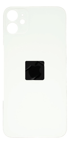 Tapa De Cristal Compatible Con iPhone 11 Blanco 