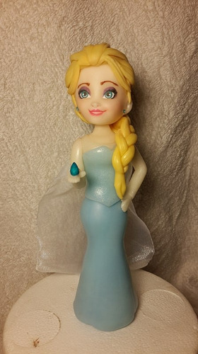 Elsa Anna Frozen Adorno Torta