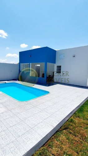 Imagem 5 de 13 de Casa / Chácara Nova, Com Piscina, No Vale Do Igapó Iv - Ch00151