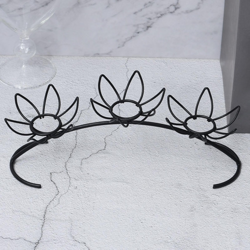 Pilar Castiçal De Ferro Decoração Candelabros Suporte De