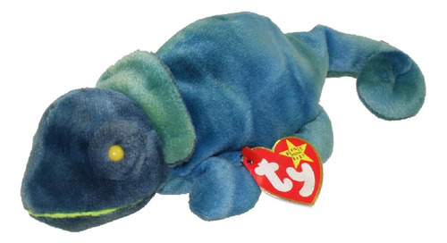 Peluche Ty Beanie Babies Collection Iggy Iguana Edición 1997