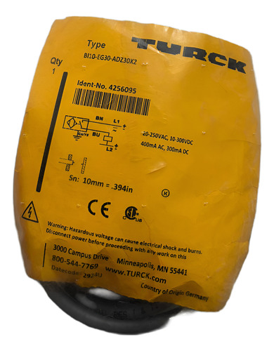 Bi10-eg30-adz30x2 Sensor Turck