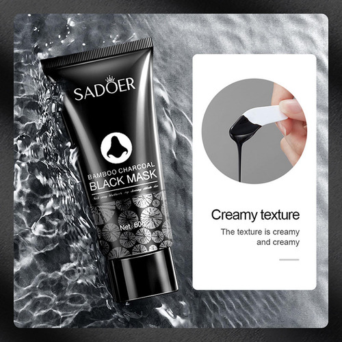 Mascarilla Facial Exfoliante F Charcoal Con Cepillo Cleansin