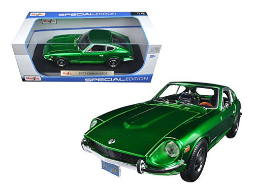 Datsun Verde Modelo Coche Maisto