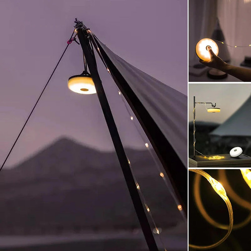 Cadena De Luz Portátil Para Luces De Camping Portátiles Impe
