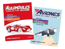 Comprar Pack Automóviles Y Aviones Modelos Para Colorear Trillas