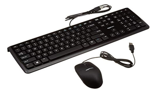 Teclado Y Mouse Con Cable Paquete Combinado