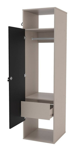 Armário Suspenso Com 1 Suporte Para Bicicleta 1 Porta Wt