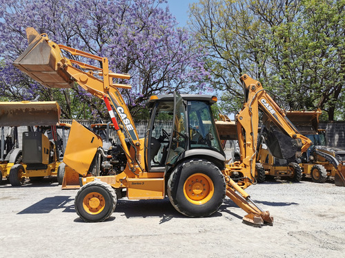Retroexcavadora 2009 Case 580sm 4x4 A/c Cabina Auxiliar Hidr