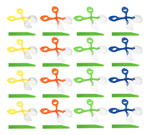 Juego De 4 Pinzas Con Clip Para Animales, Kit De Exploración