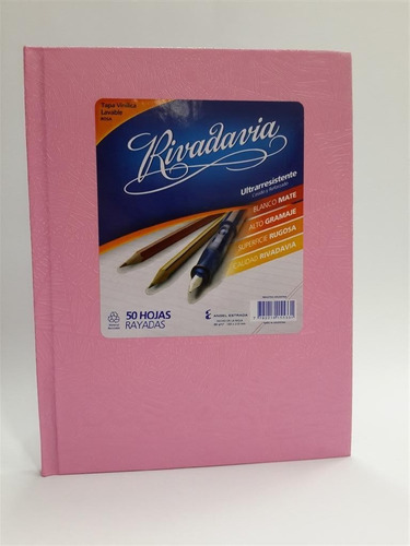 Cuaderno Rivadavia Forrado Araña Tapa Dura 50 Hojas Rayadas