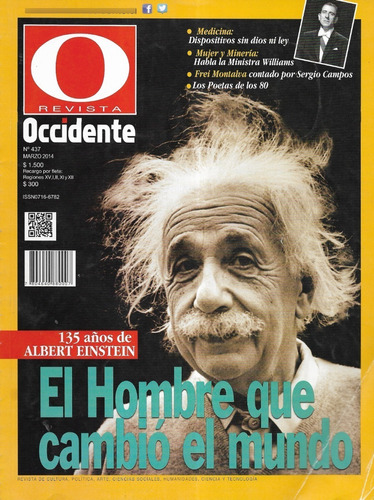 Revista Occidente N 437 / Marzo 2014 / Einstein Cambió Mundo