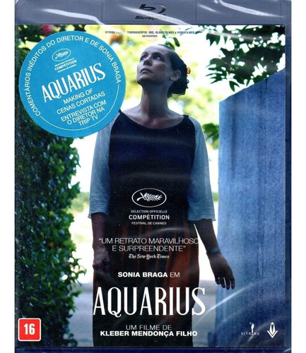 Aquarius - Blu-ray - Sônia Braga - Maeve Jinkings