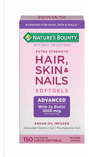 Vitaminas Hair Skin And Nails 5000mcg Eeuu Original