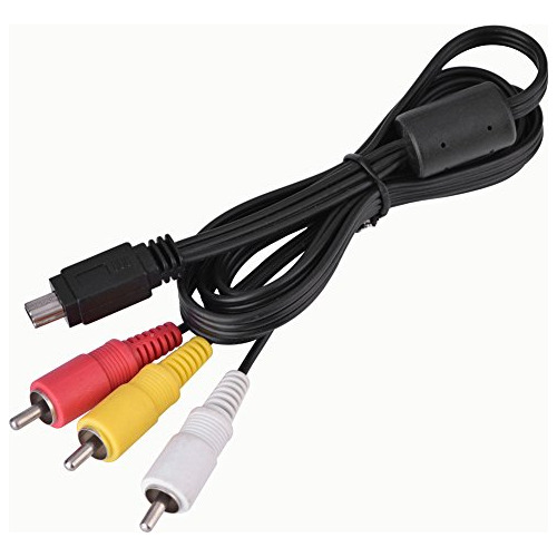 Demeras Cámara Video Audio Cable Av Mini Usb A 3 Rca Para Av