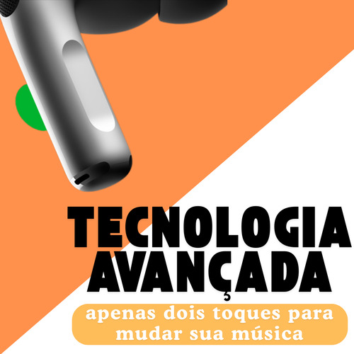 Fone De Ouvido Bluetooth Pro Compatível Com iPhone E Android