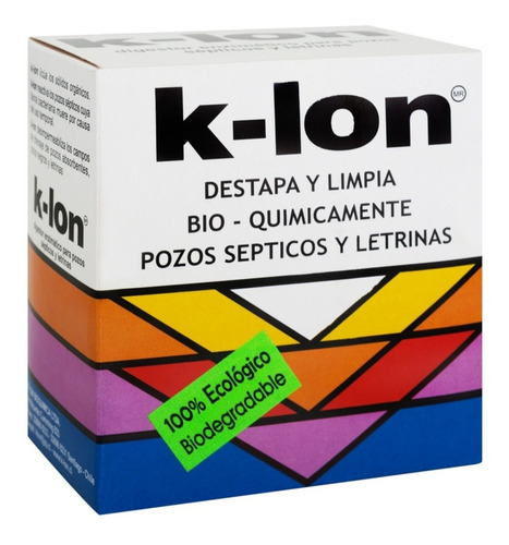 K-lon Limpiador De Fosas Sépticas 10 Sobres Envío Gratis