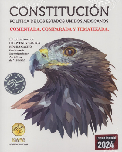Constitución Política De México 2024 Comentada, Comparada...