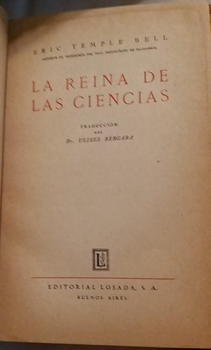 La Reina De Las Ciencias (eric Temple Bell) 17-23