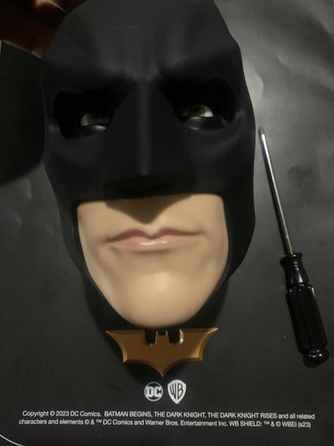 Cabeza Batman De Planeta Angostini Fascículos 1 Al 3. (Usado)
